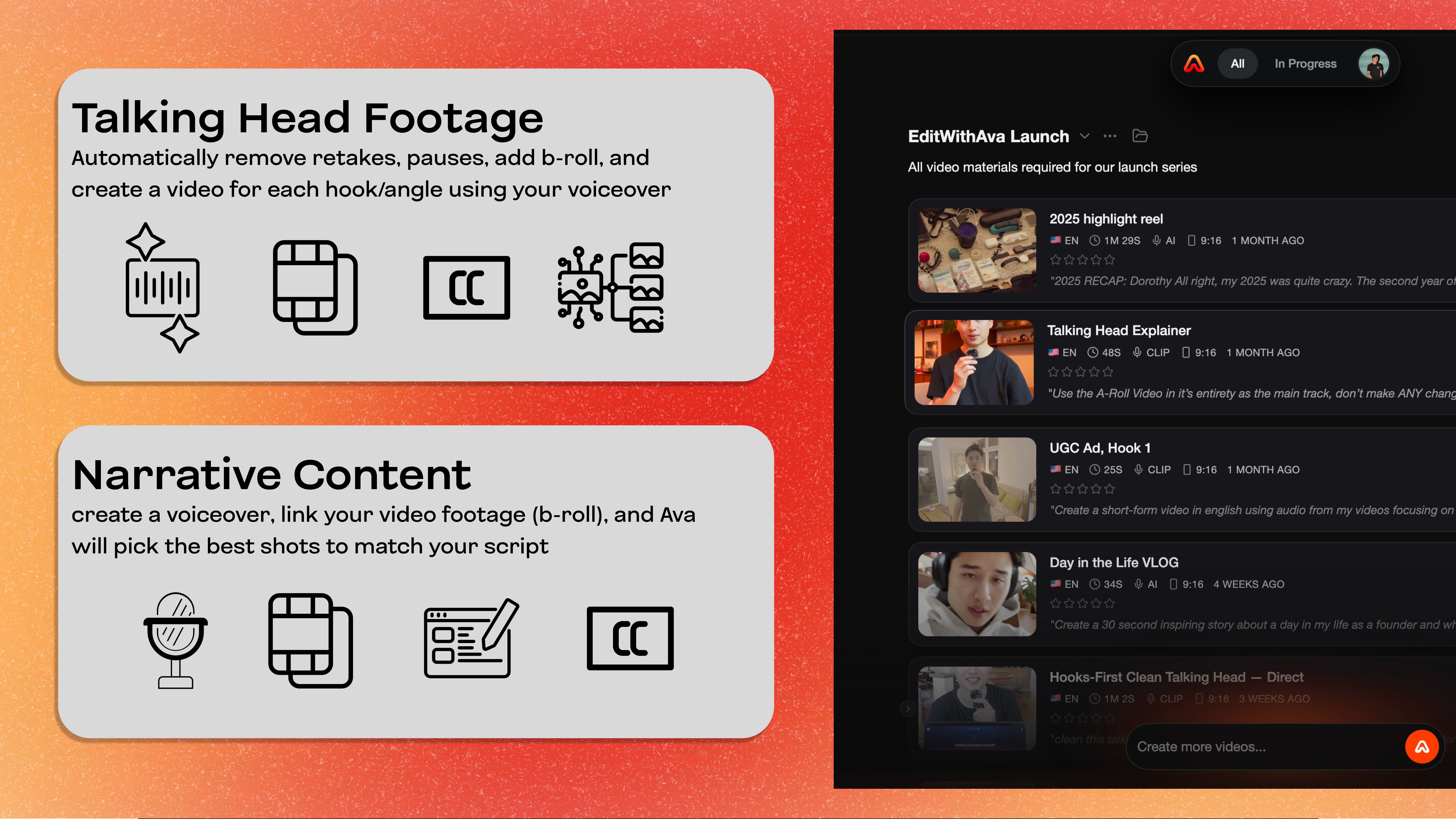 EditWithAva - Screenshot 2 showing product features and functionality