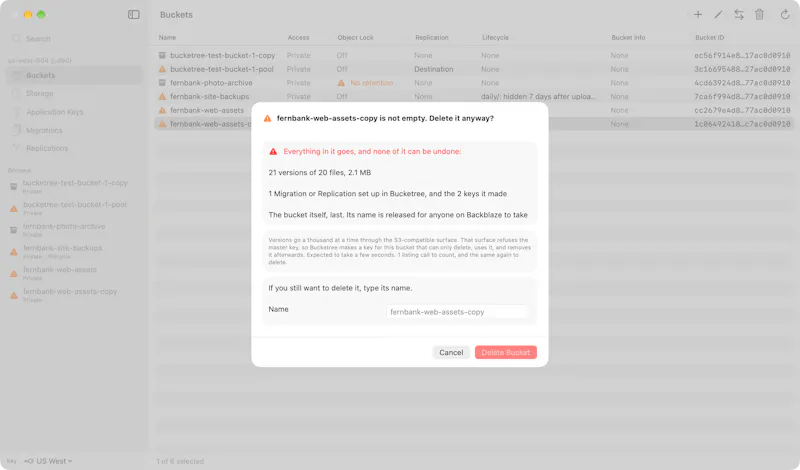 Bucketree screenshot 4