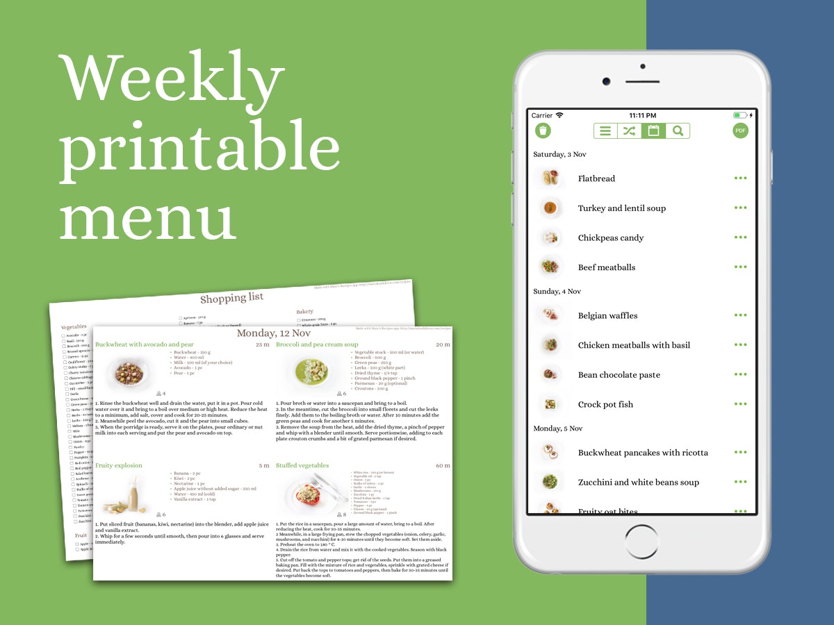 Mary's Recipes gallery image