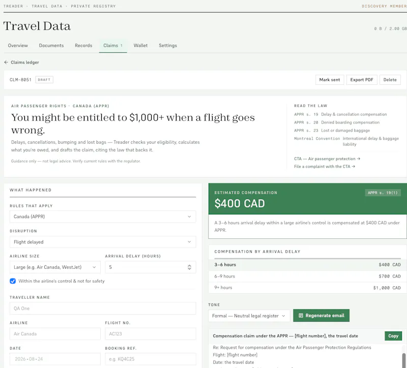 Treader screenshot 6