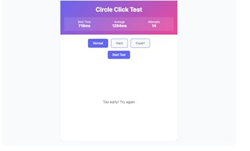 Reaction Test gallery image