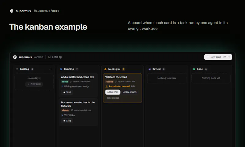 Supermux Core screenshot 3