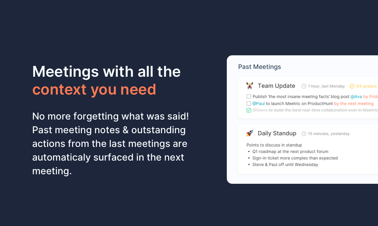 Meetric gallery image