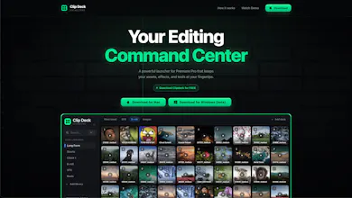 Clip Deck for Premiere Pro gallery image