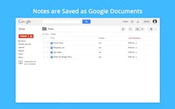 Notes for Google Drive media 1