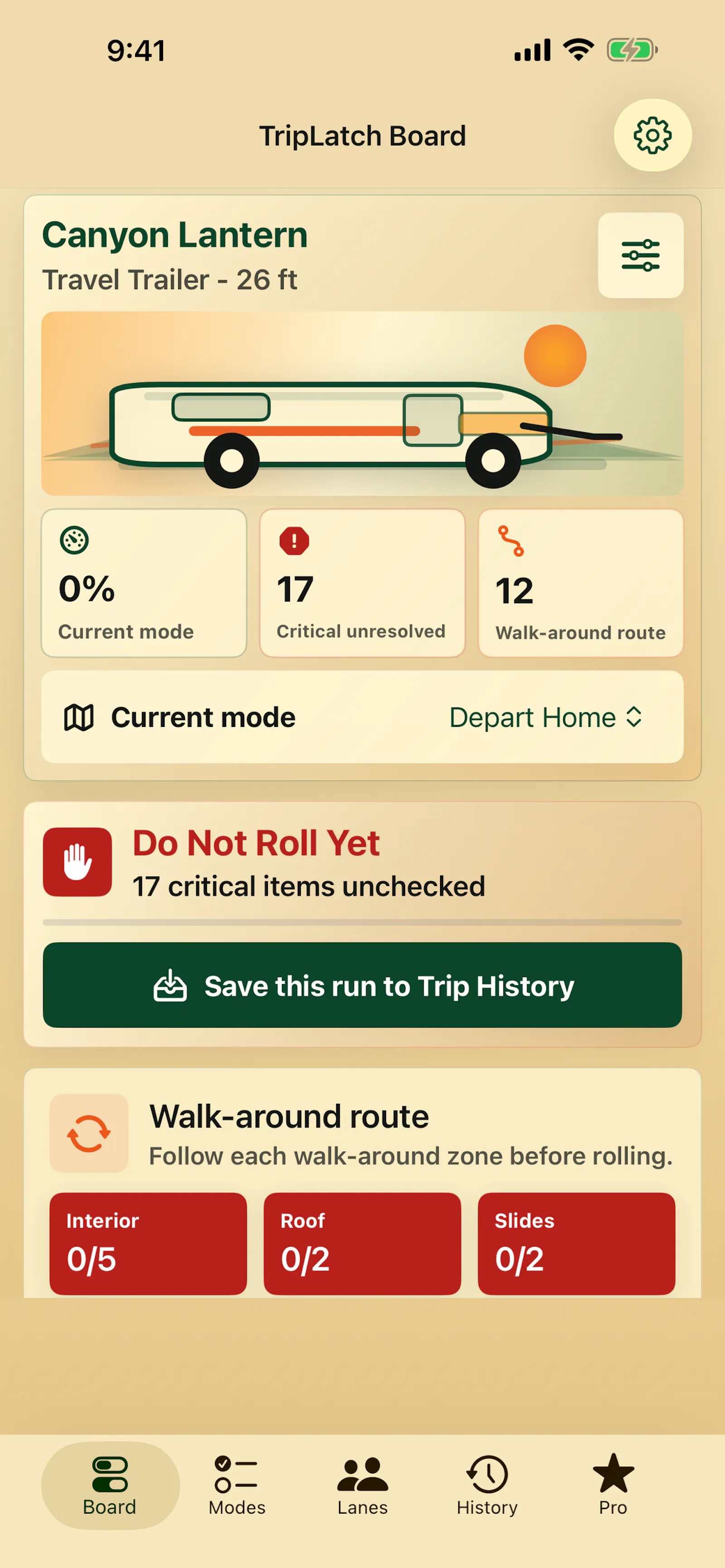 TripLatch RV Checklist screenshot 3