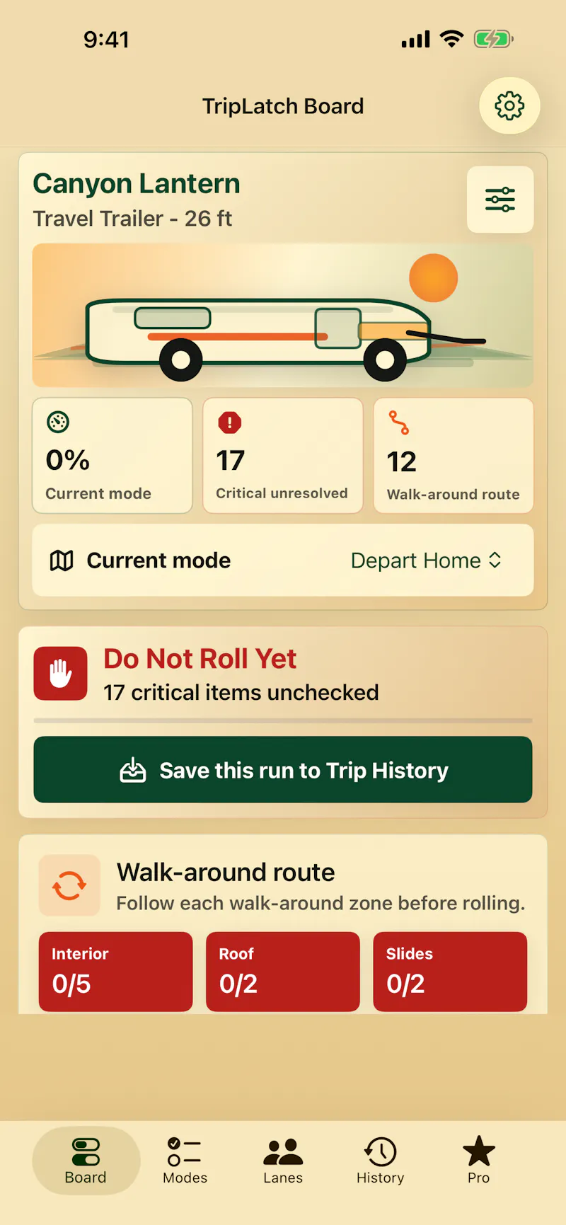TripLatch RV Checklist screenshot 3