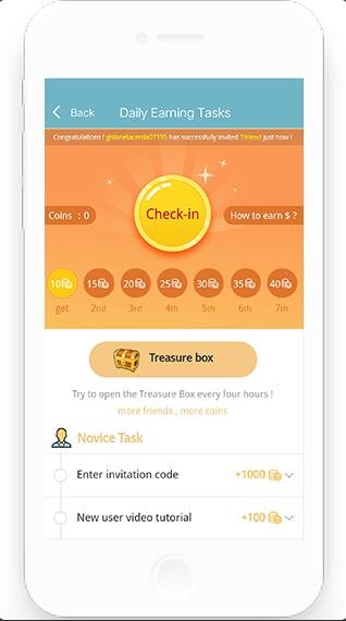 Watch&Earn App gallery image