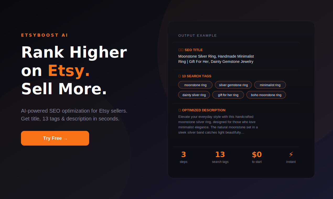 EtsyBoost AI gallery image