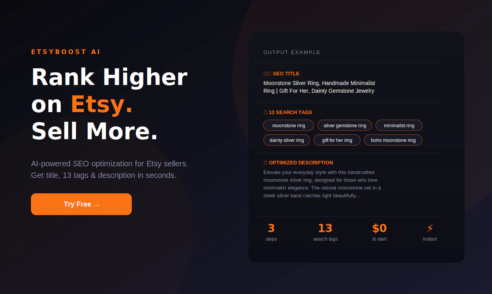 EtsyBoost AI screenshot 1