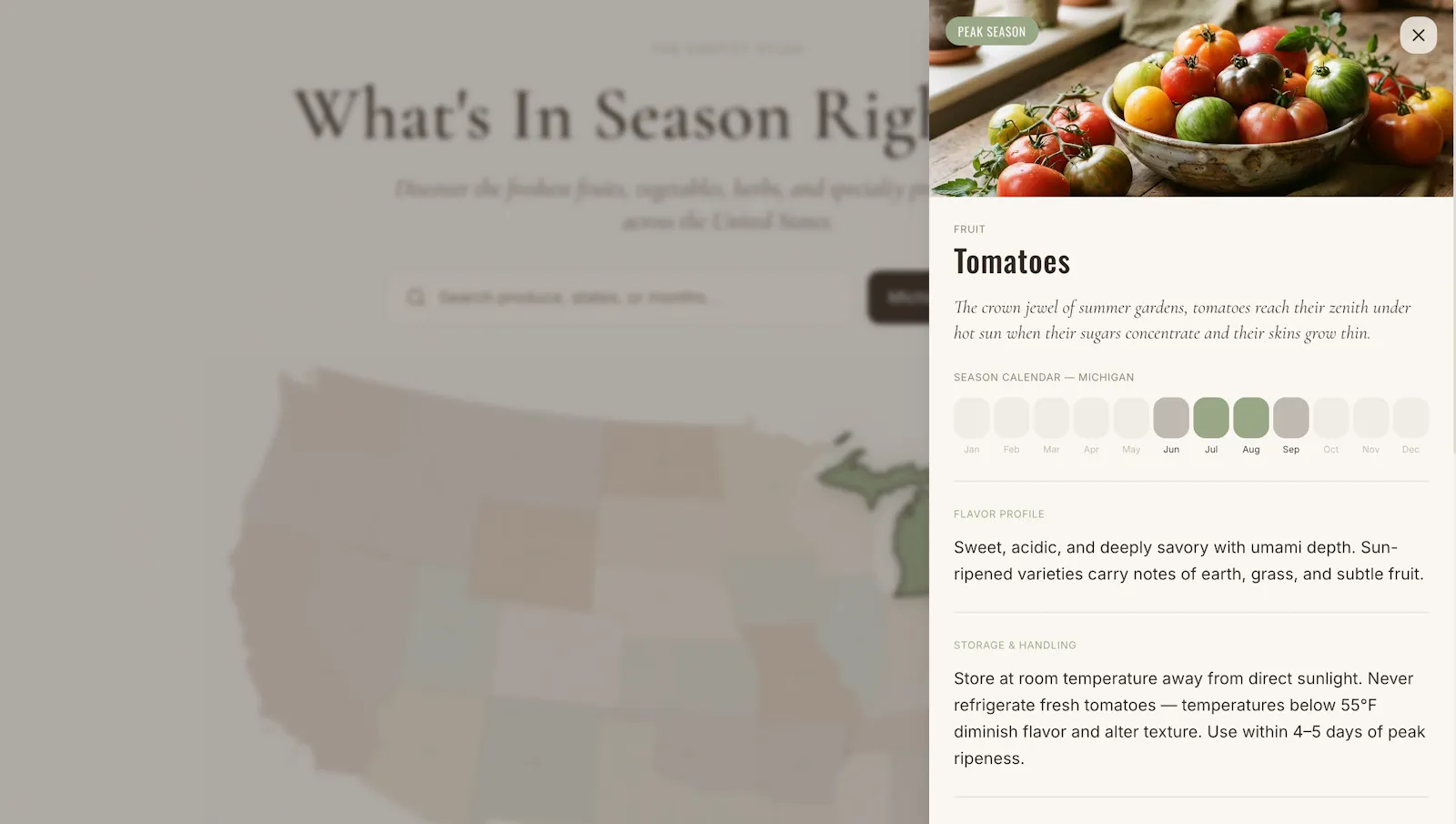 The Seasonal Produce Guide by Chefitt screenshot 3