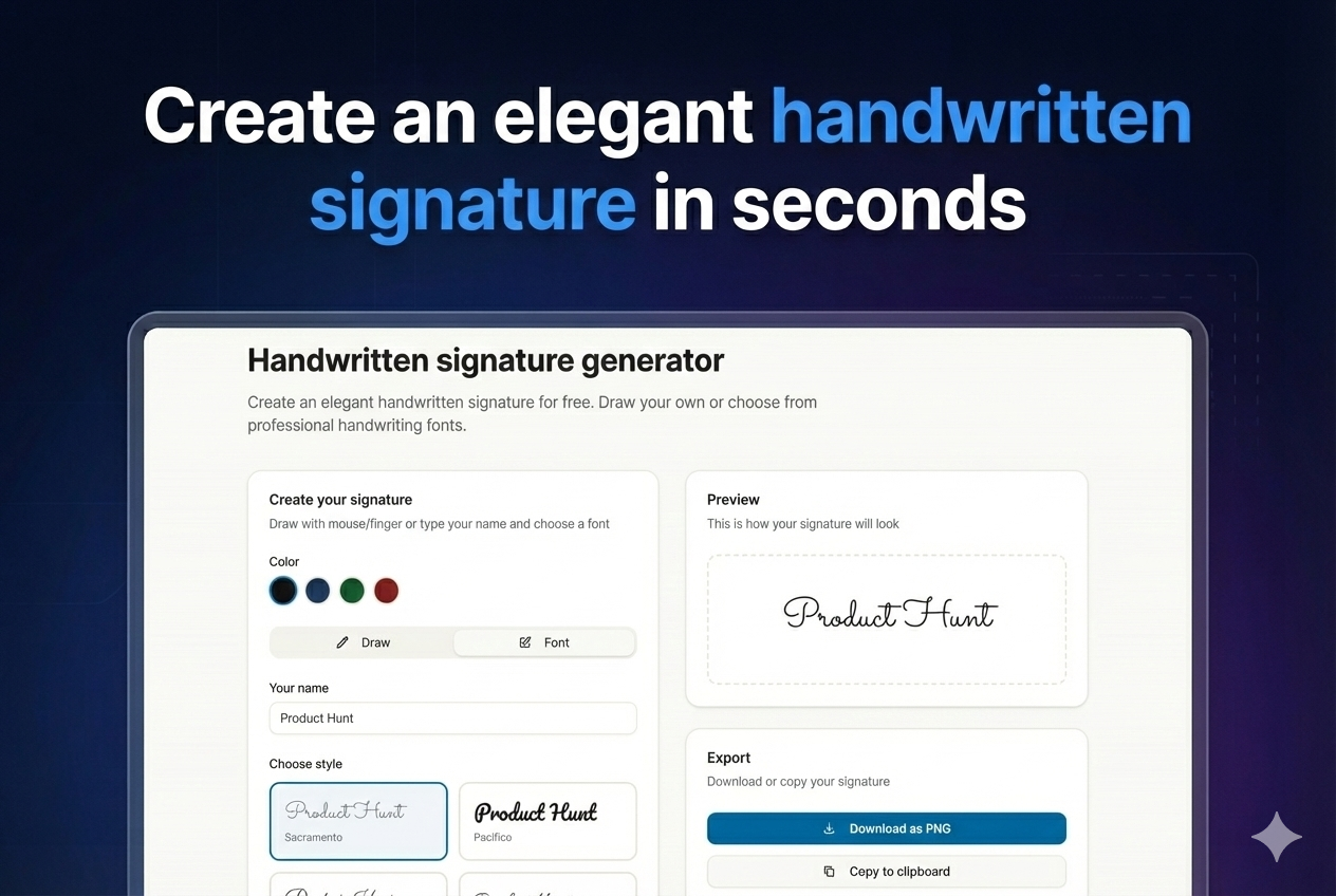 Signery - your digital identity gallery image