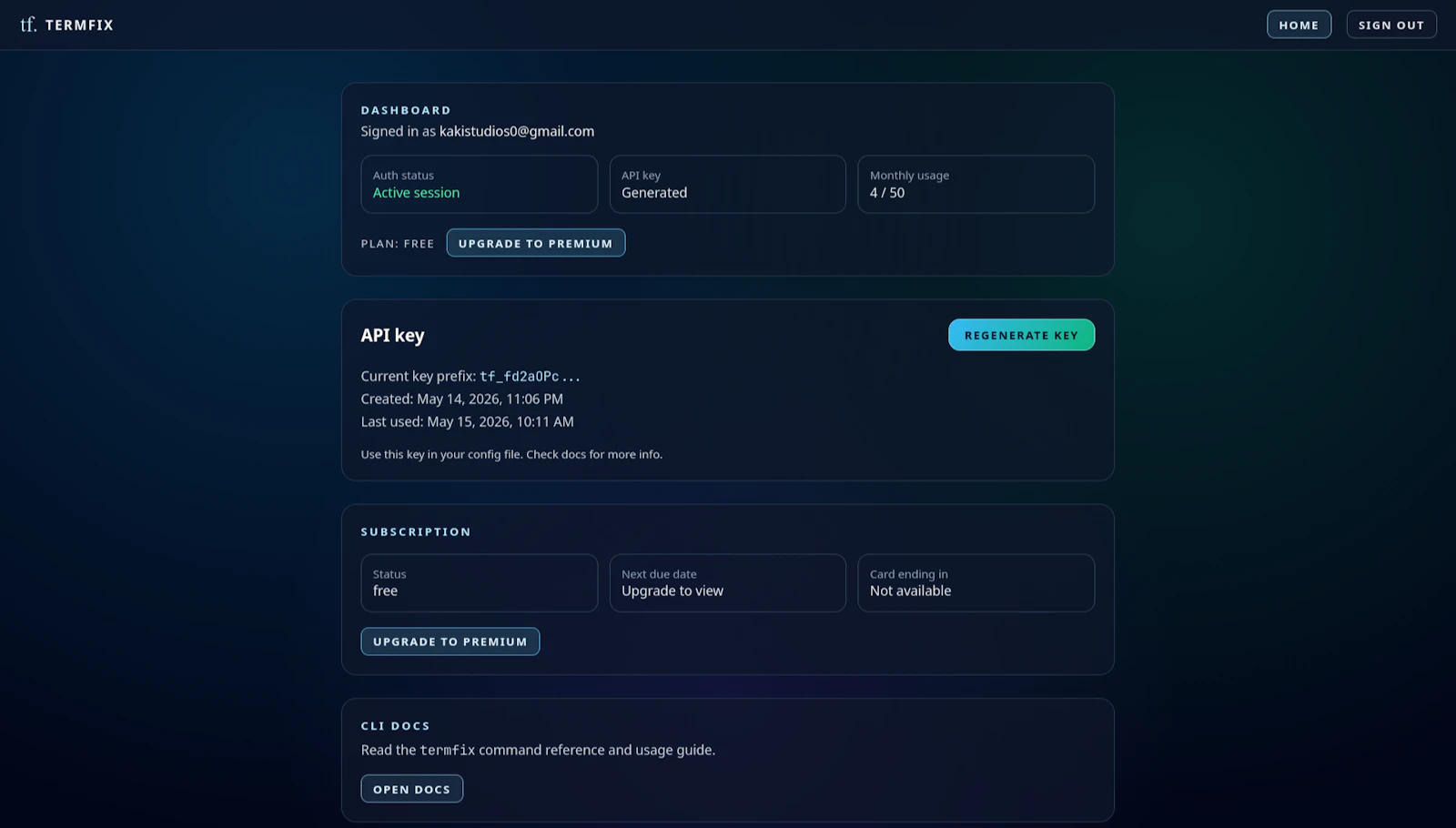 Termfix screenshot 3