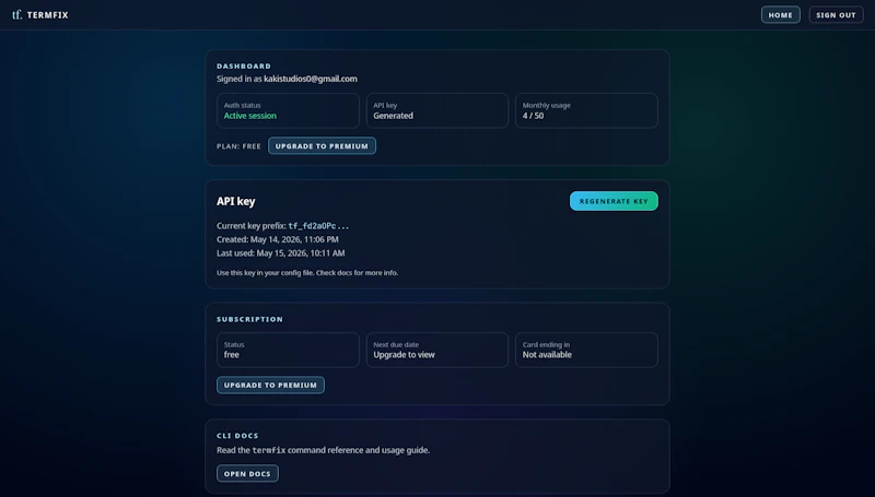 Termfix screenshot 3