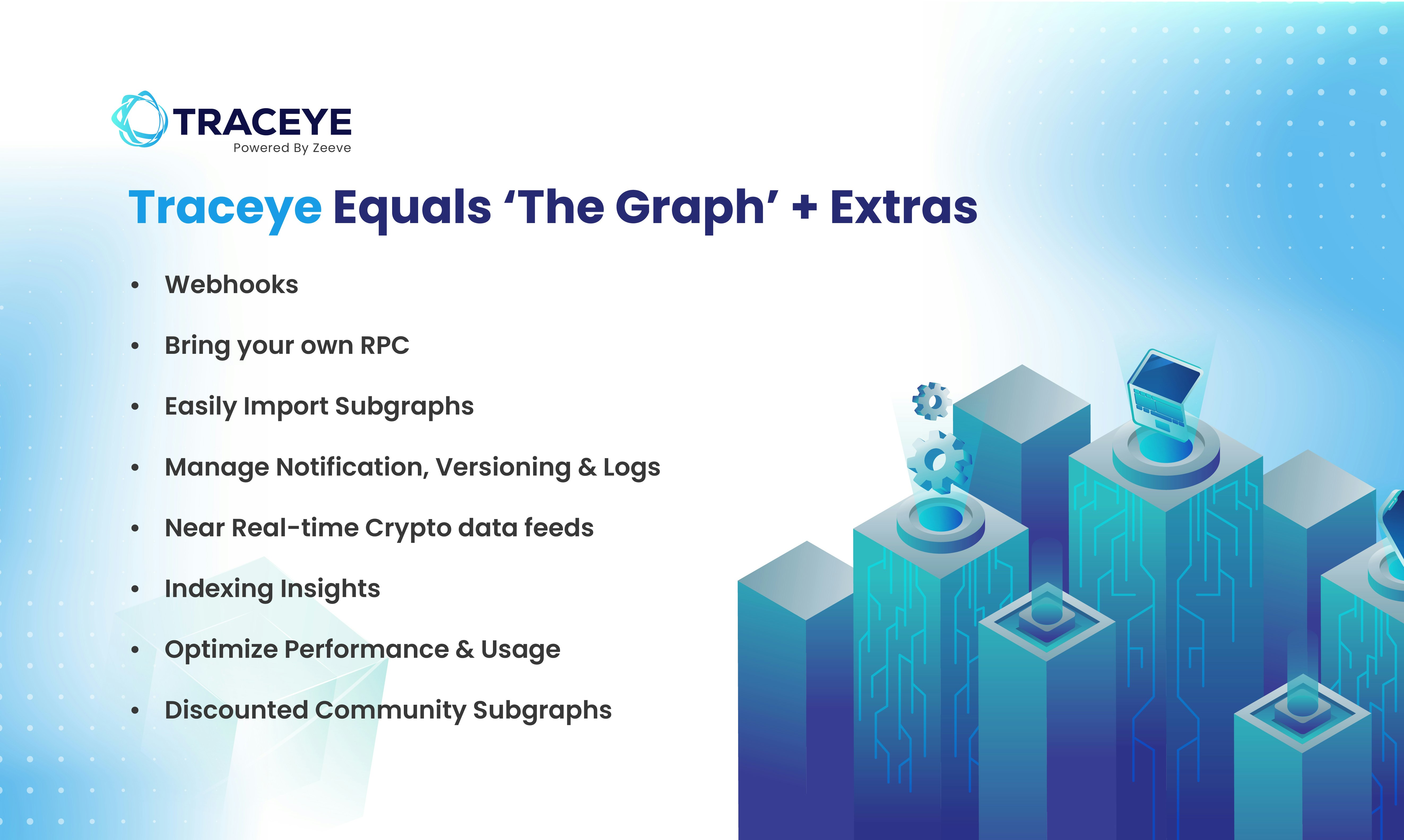 Media Traceye - Pengindeksan Data Blockchain - Indeks dan pertanyaan data blockchain 5x lebih cepat dengan traceye 1