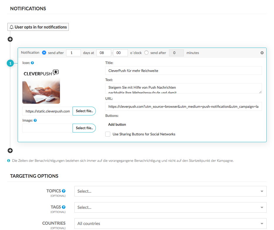 CleverPush gallery image