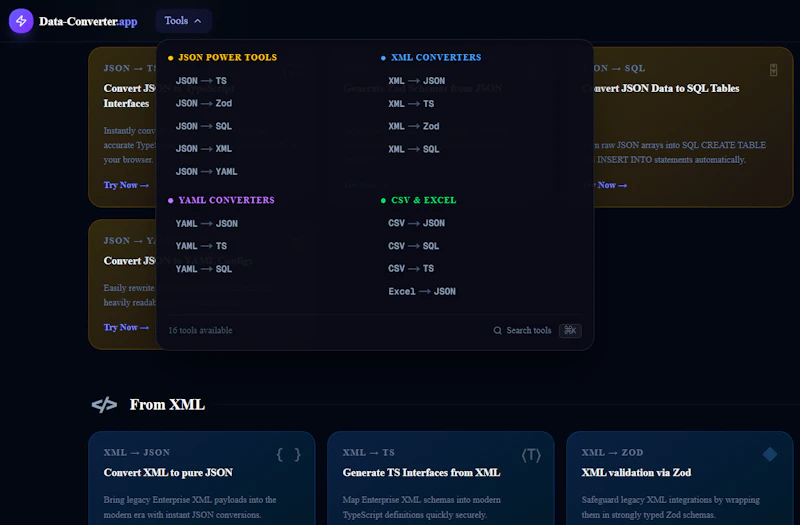 Data-Converter.app screenshot 1