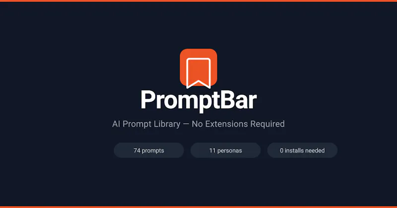 PromptBar screenshot 3