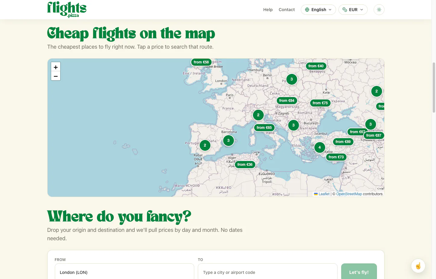 flights.pizza gallery image