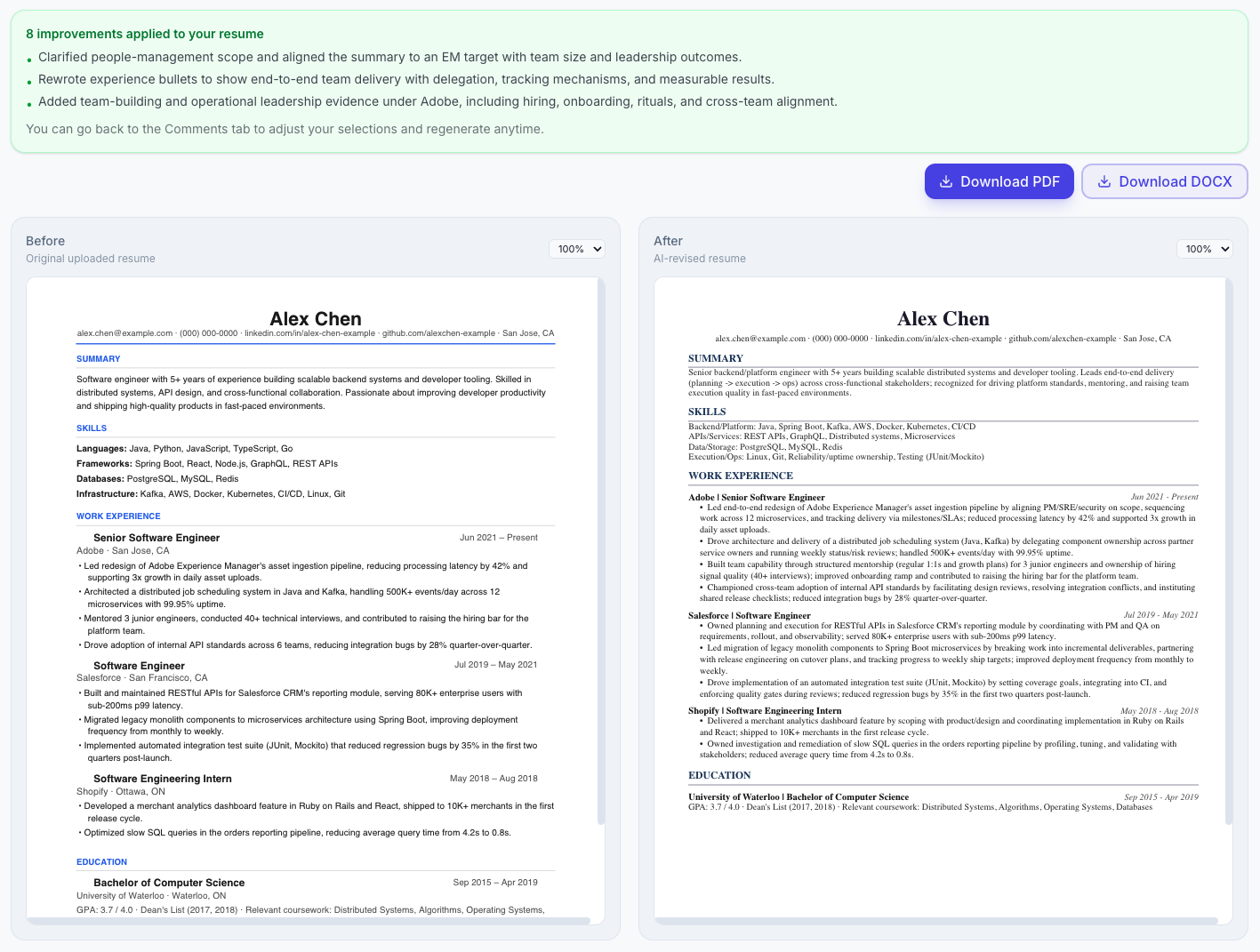 Resume Pass gallery image
