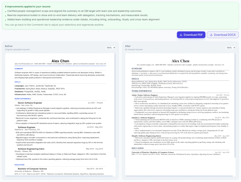 Resume Pass screenshot 4