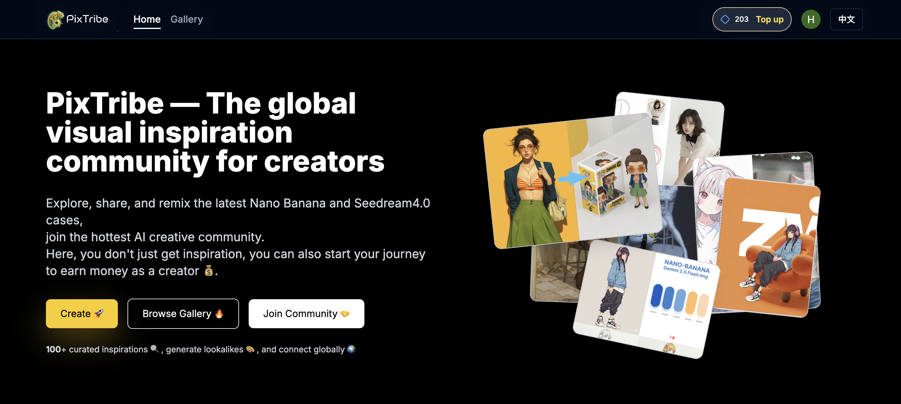 PixTribe — AI Creative Community gallery image