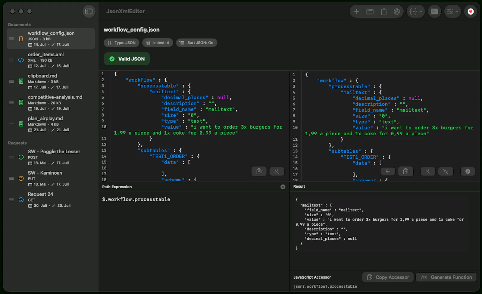 Json XML Editor screenshot 2