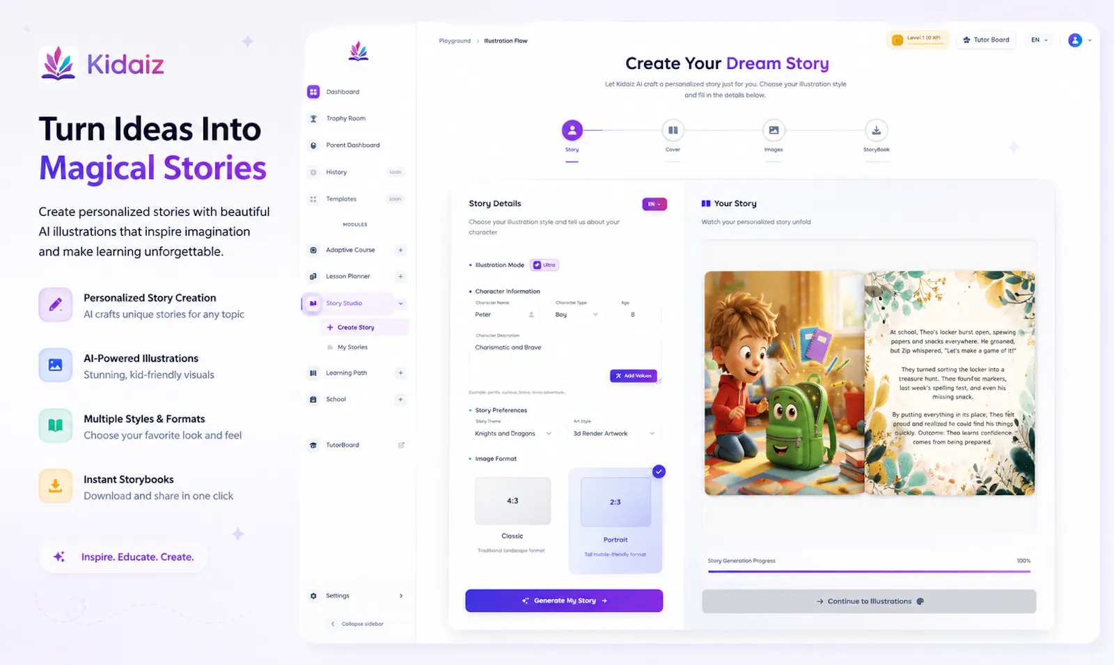 Kidaiz Launch screenshot 4