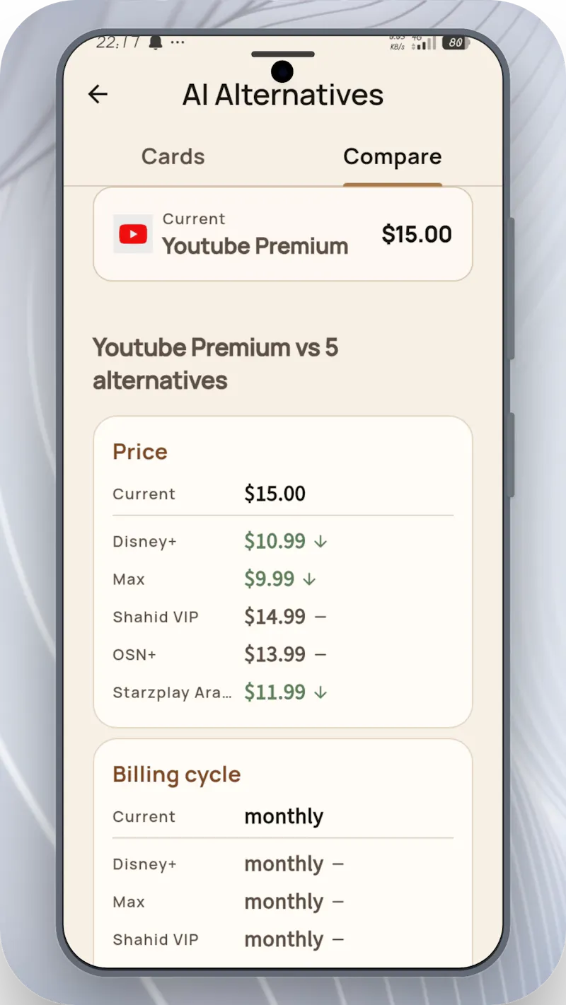 SubSense Pro screenshot 3