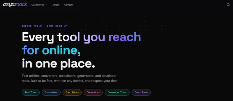 ARYX TOOLS screenshot 1