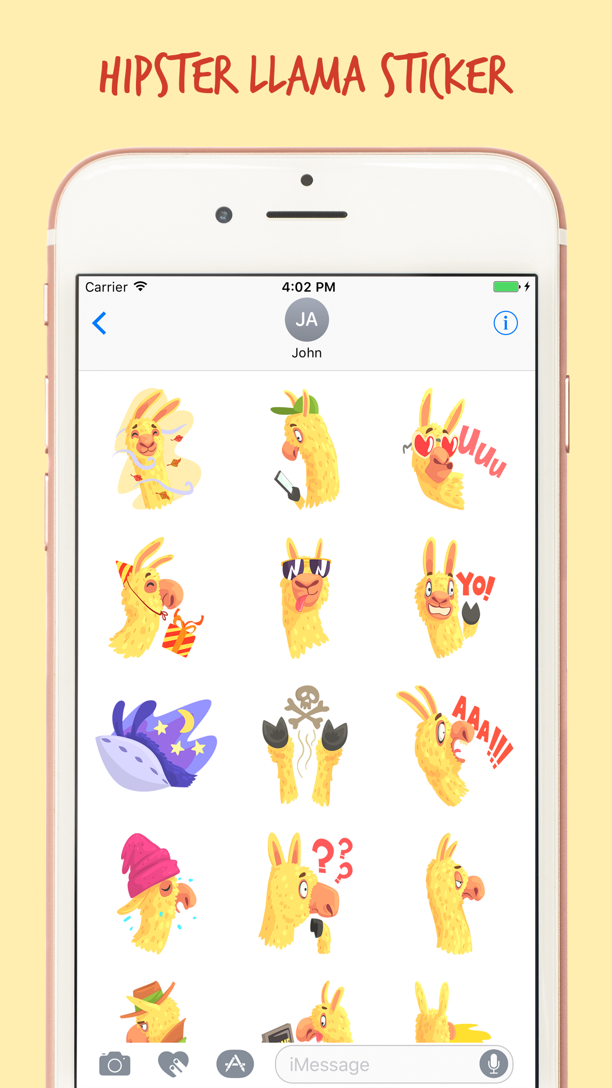 The Art Llama Stickers Pack gallery image