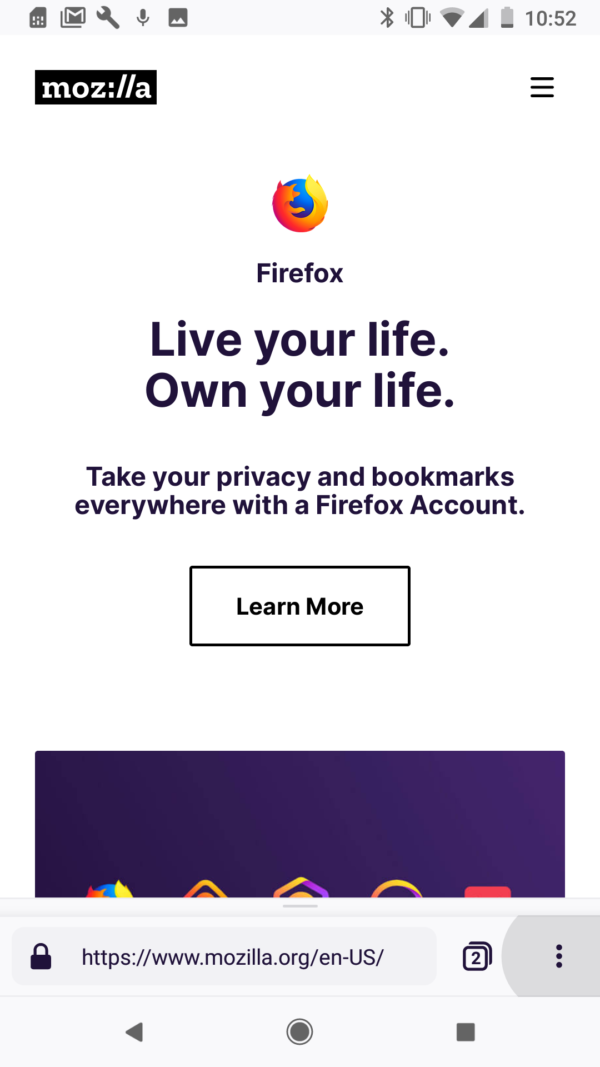 Firefox Preview gallery image