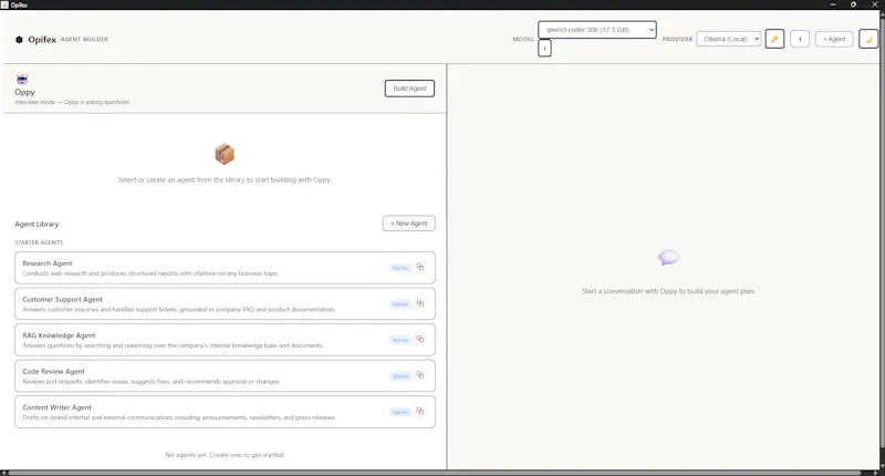 Opifex screenshot 2