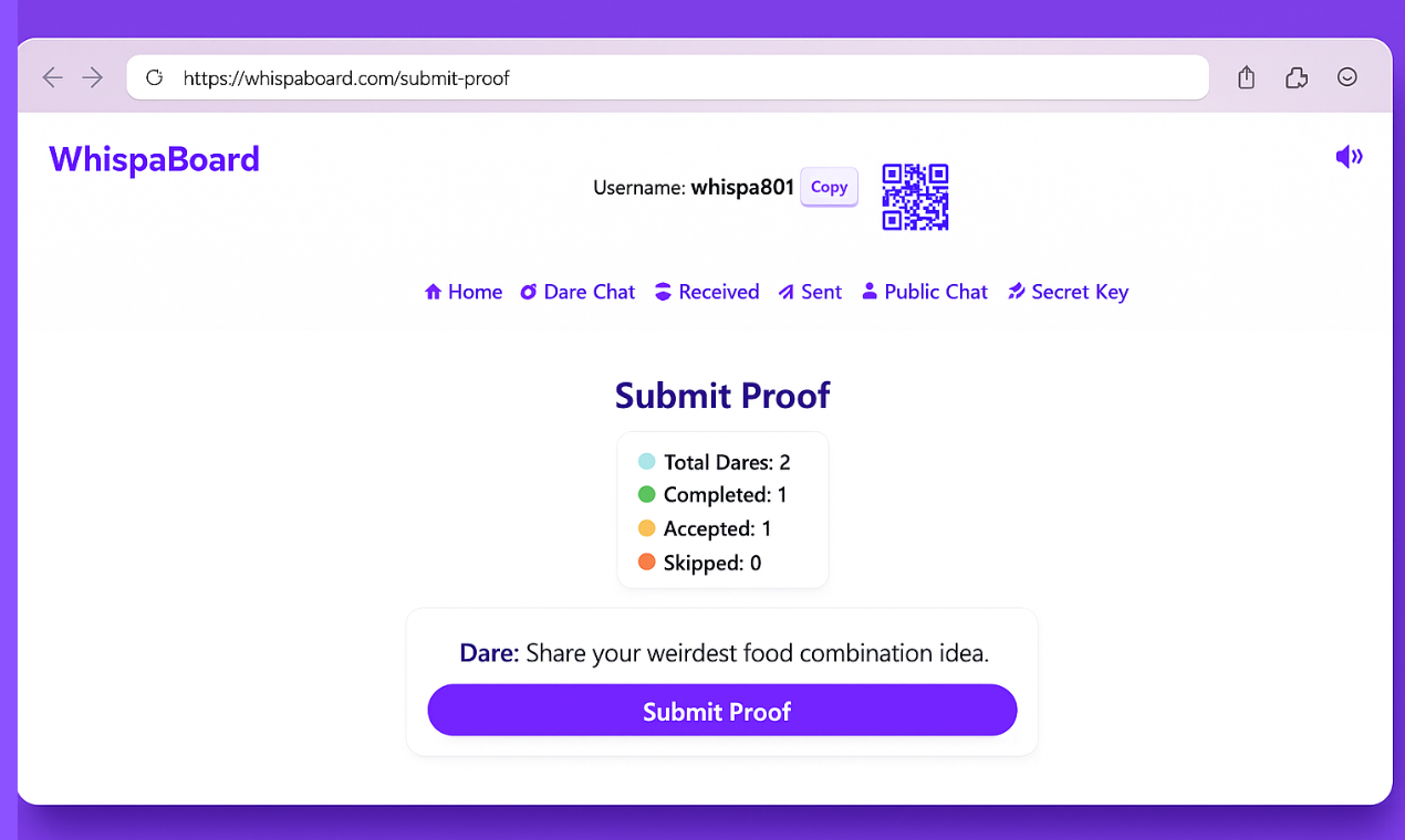 Média Wispaboard - L'application Social Dare qui défie vos amis 3