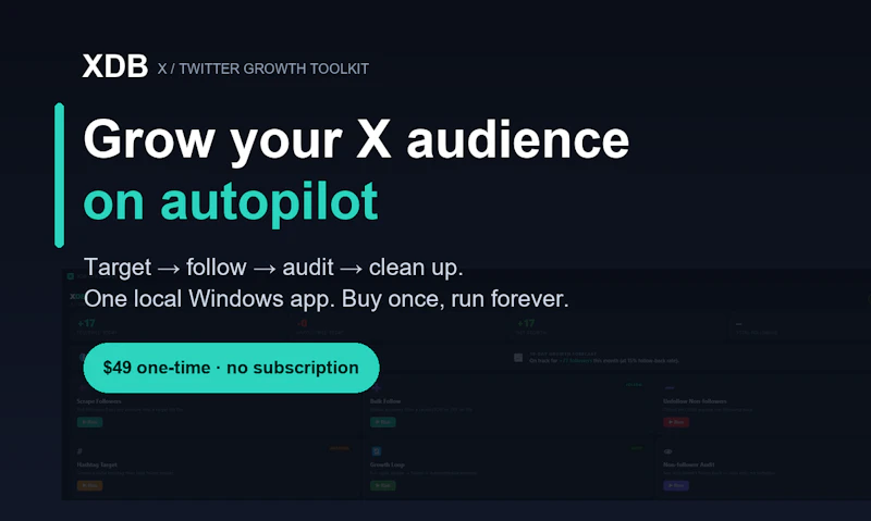 XDB screenshot 1