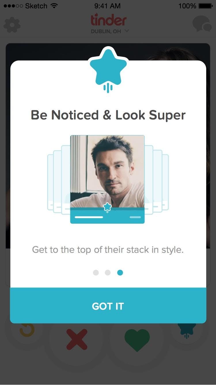 Super Like On Tinder Super Like Makes You 3x As Likely To Get A Tinder Match Product Hunt