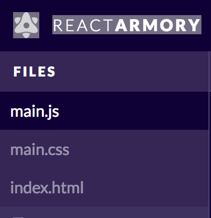 React Armory Live Editor