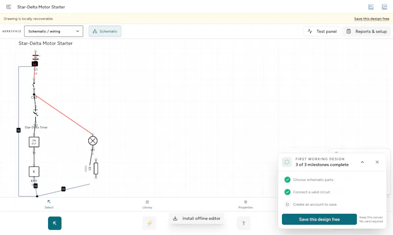 CircuitDiagramMaker screenshot 4