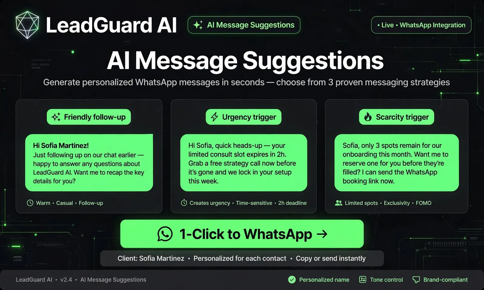 LeadGuard AI screenshot 2