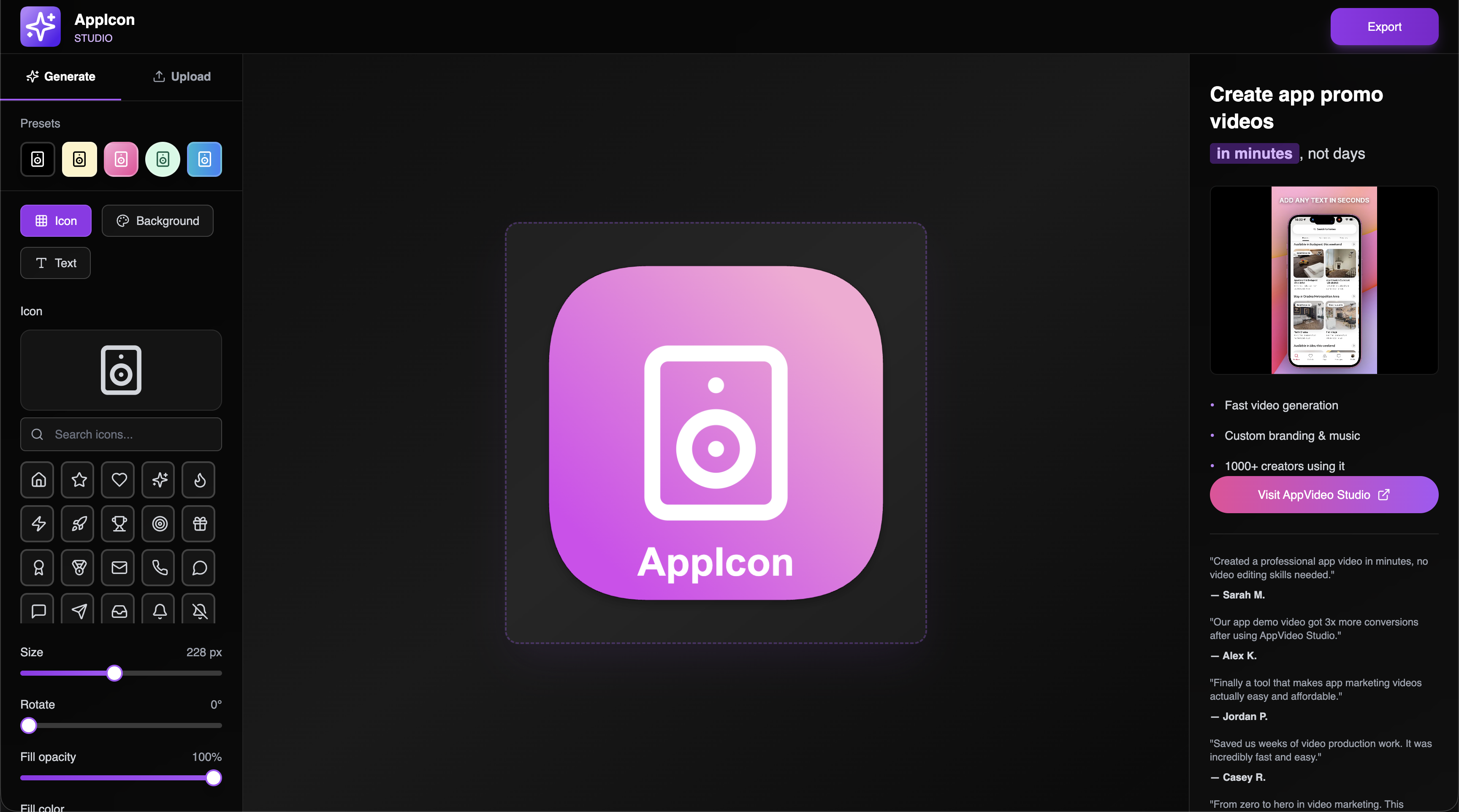 AppIcon Studio - Icons in seconds gallery image