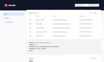 Chartello for Laravel gallery image