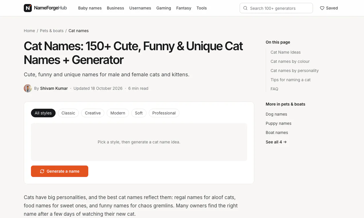 NameForgeHub gallery image