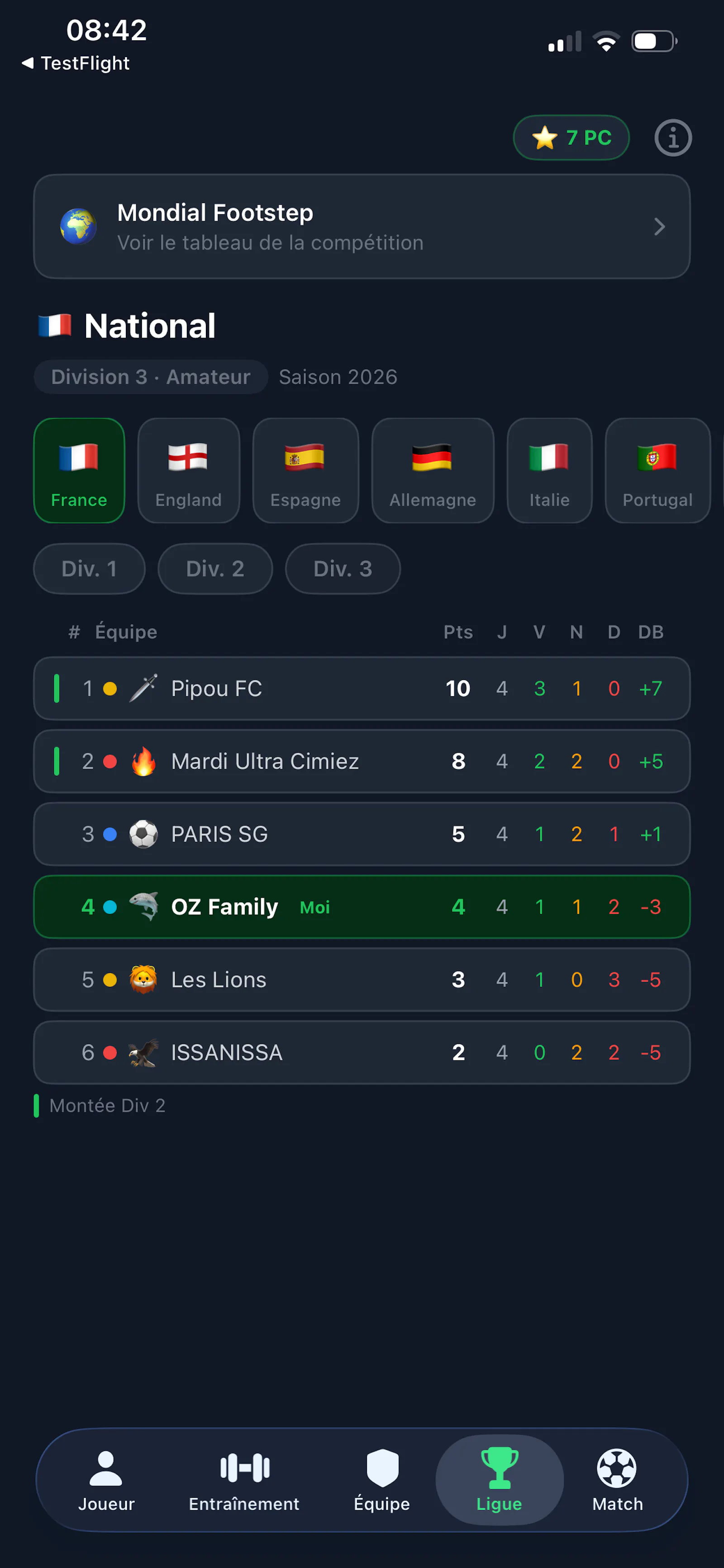 Footstep FC screenshot 8