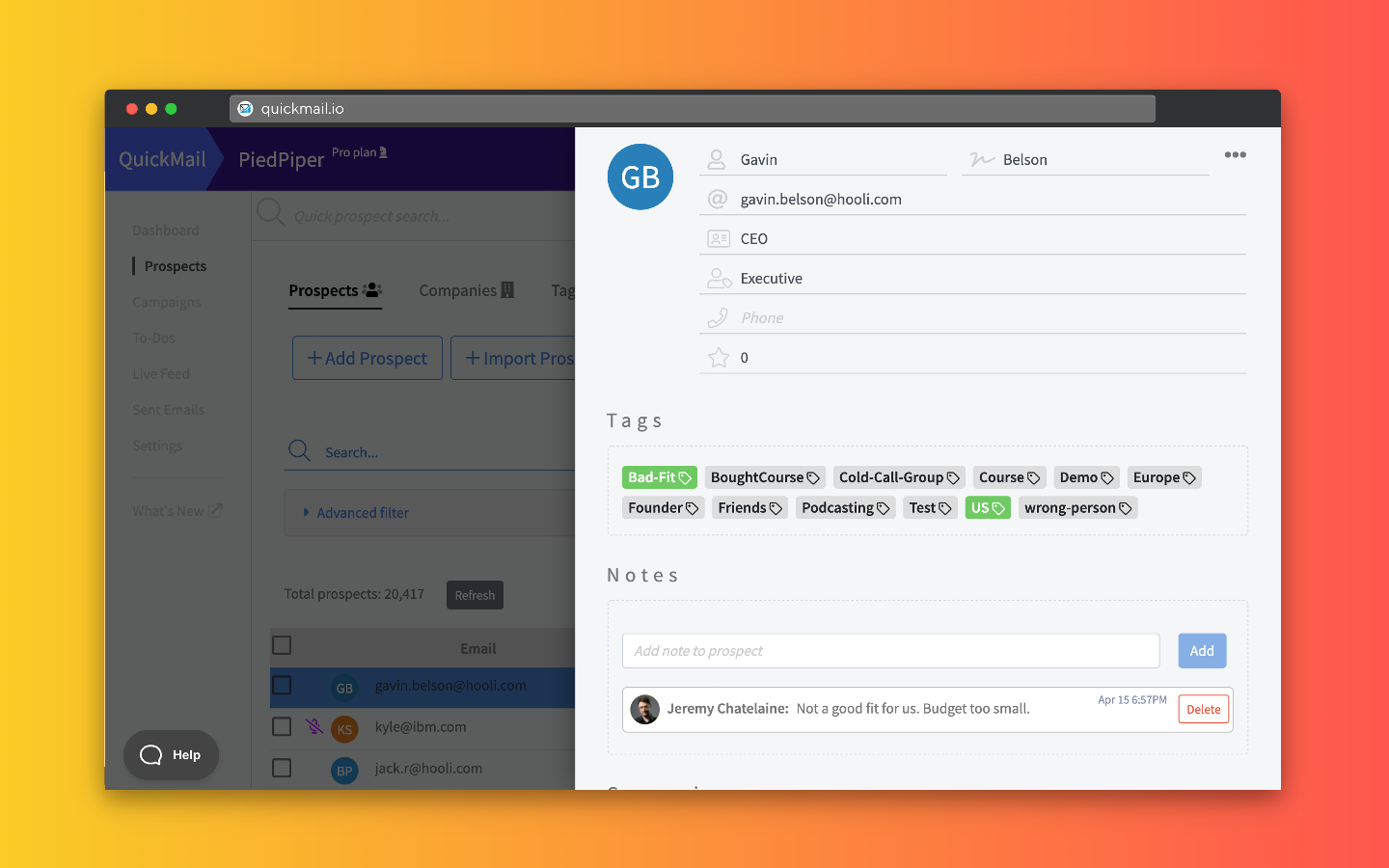 QuickMail Lite - 強力なコールドアウトリーチキャンペーンを無料で実行しますメディア3