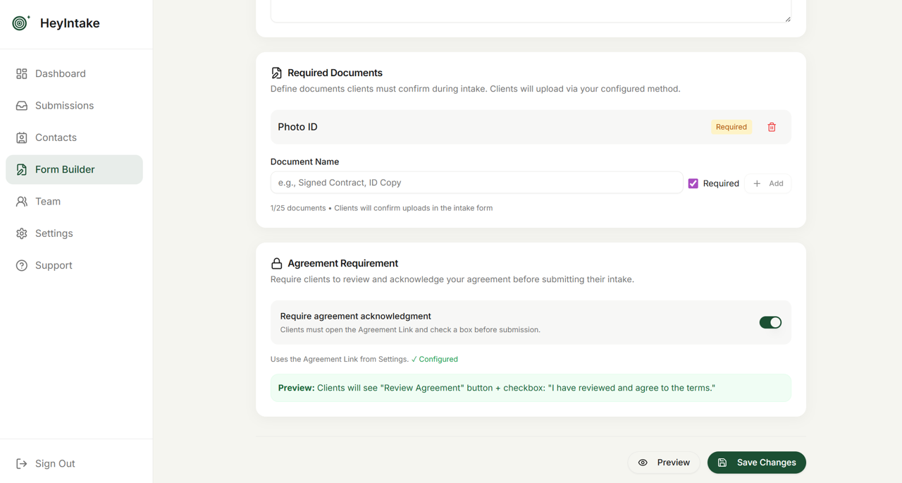 HeyIntake gallery image
