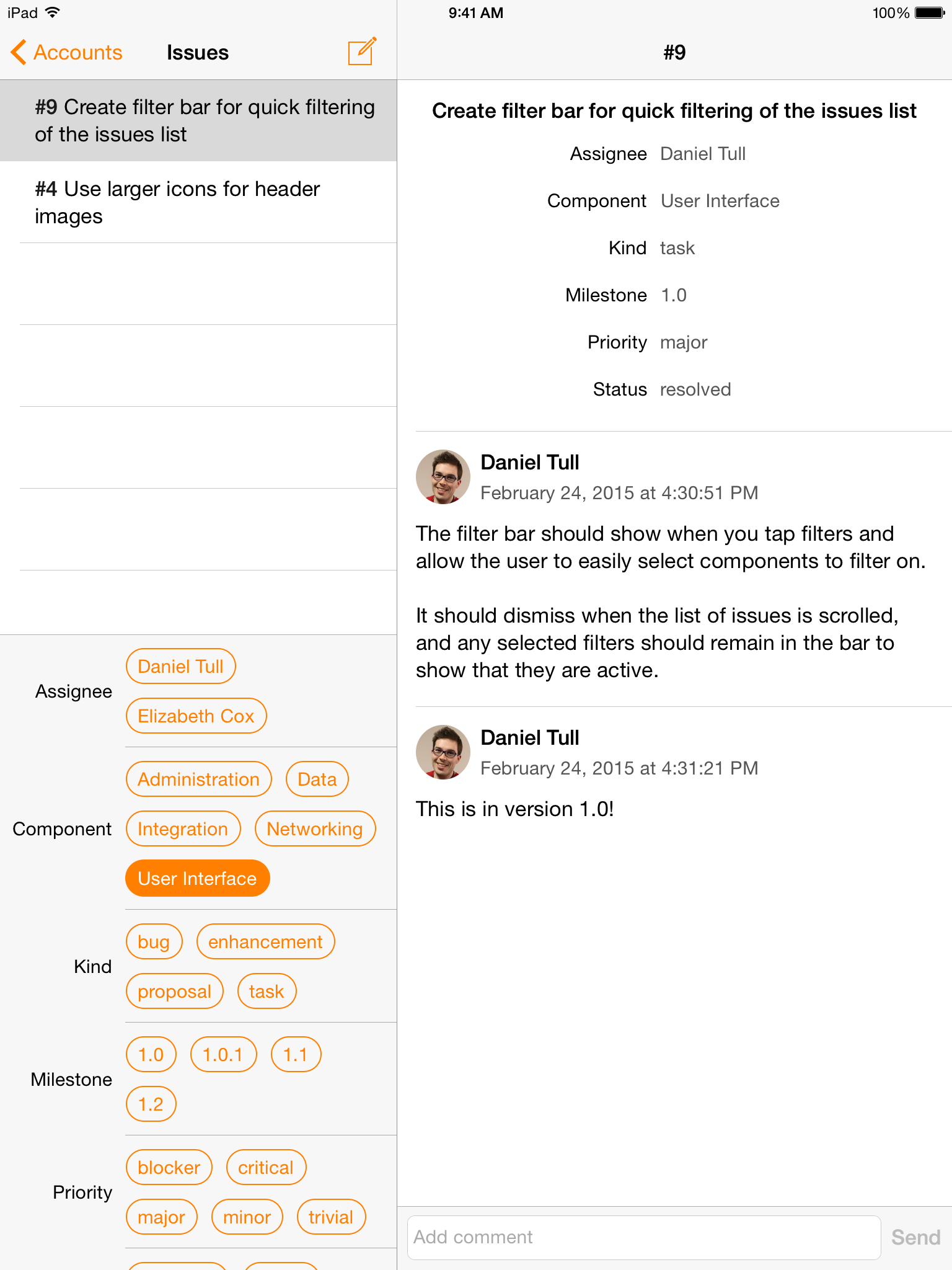 Issues gallery image