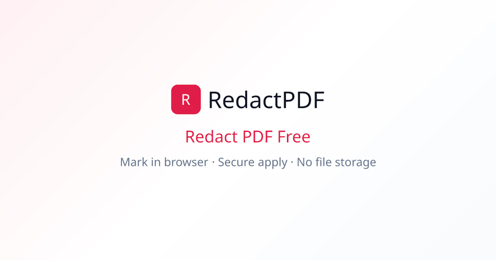 RedactPDF screenshot 2