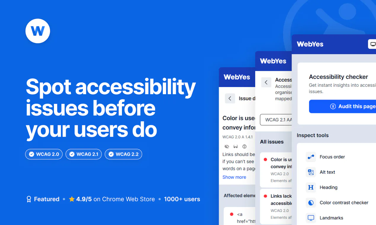 Accessibility Checker by WebYes gallery image