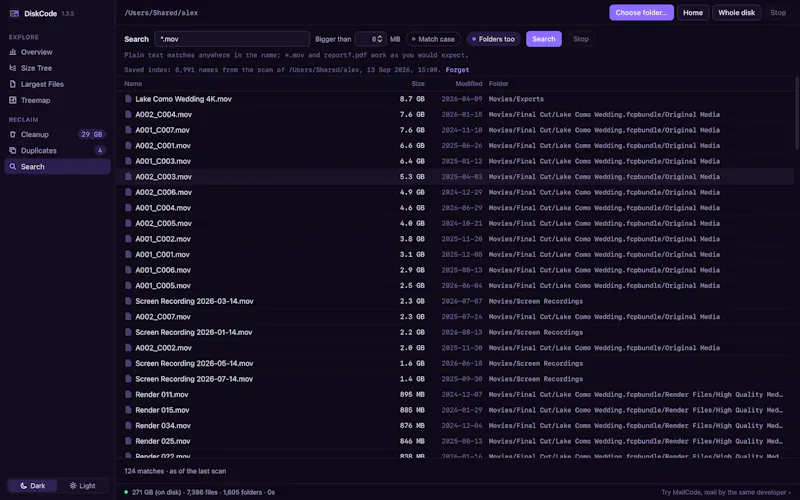 DiskCode screenshot 7