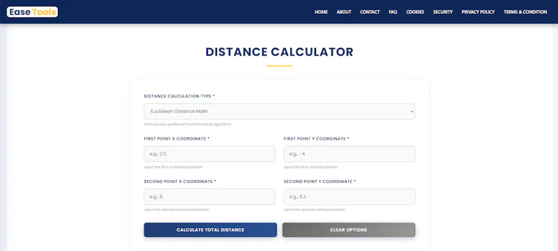 Distance Calculator screenshot 1